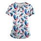 COLORFUL SCRUB TOPS - GET THEM EARLY WHILE THEY'RE HOT!!