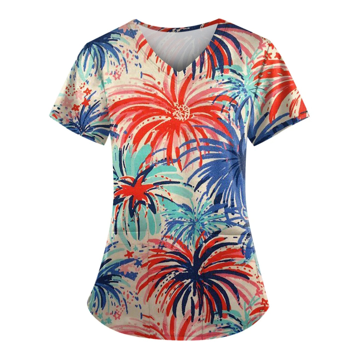 COLORFUL SCRUB TOPS - GET THEM EARLY WHILE THEY'RE HOT!!