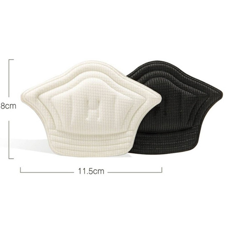 Soft Supportive Heel Pads, Prevents Heel Burn, Long Lasting Comfort - High Quality Protects The Back Of Your Feet While You Work.