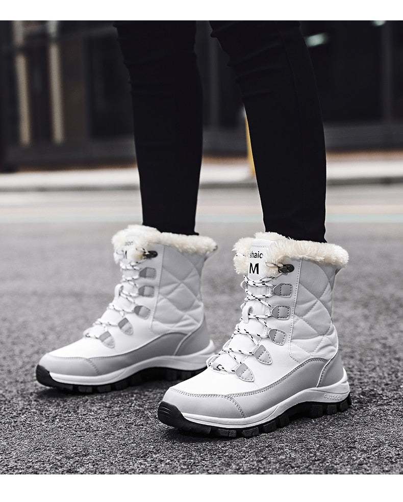 Comfortable Warm Women Winter Boots - High Quality Non-Slip Snow Boots.