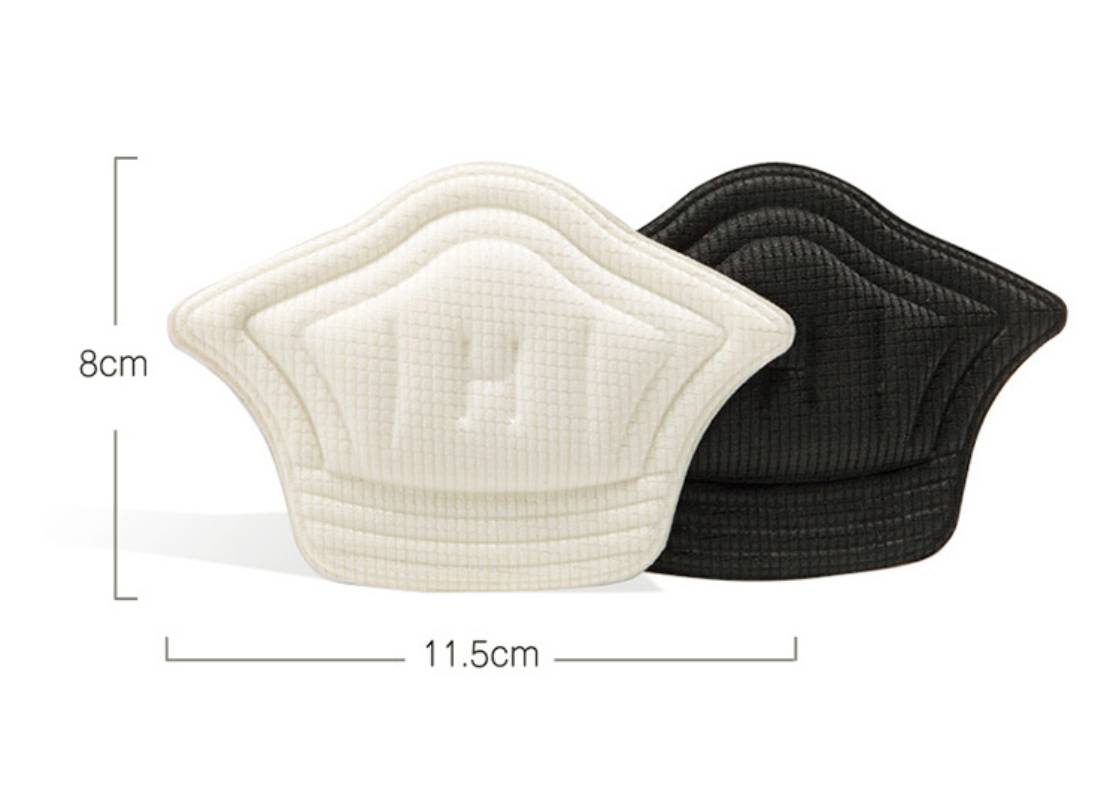 Soft Supportive Heel Pads, Prevents Heel Burn, Long Lasting Comfort - High Quality Protects The Back Of Your Feet While You Work.