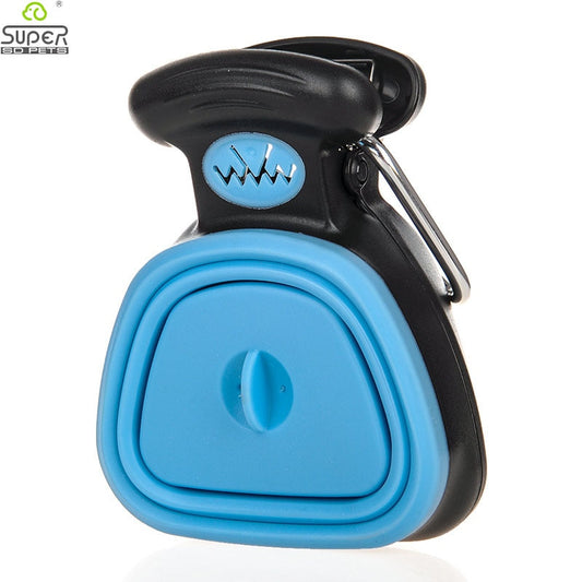 New High Quality Pet Poop Scooper With Biodegradable Trash Bag Reel - Trash Bags Go Right On The Poop Scooper For Convenience And Ease Of Use. Lightweight And Makes The Messy Job Quick And Easy.