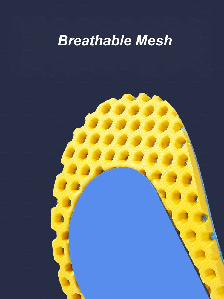 Foot Memory Foam Insoles For Comfort - Helps Reduce Impact While On Your Feet.