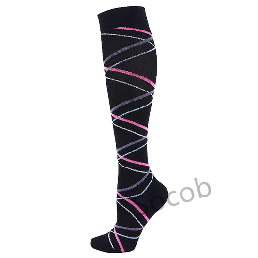 Stripes Compression Socks