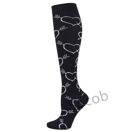 Cupid's Arrow Compression Socks