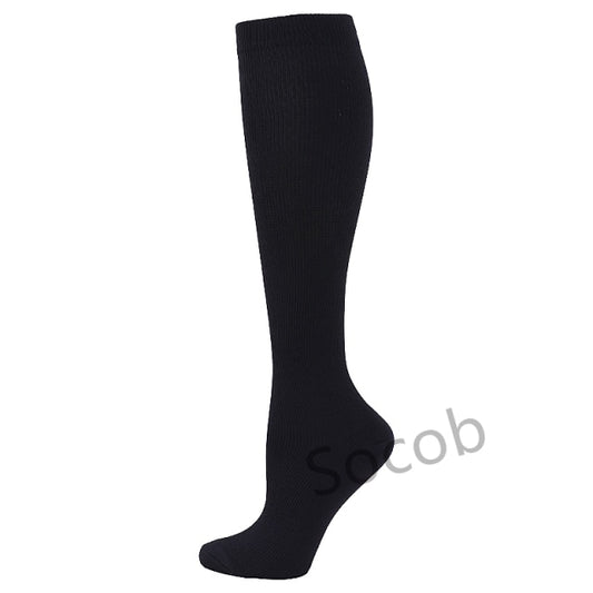 Pure Black Compression Socks